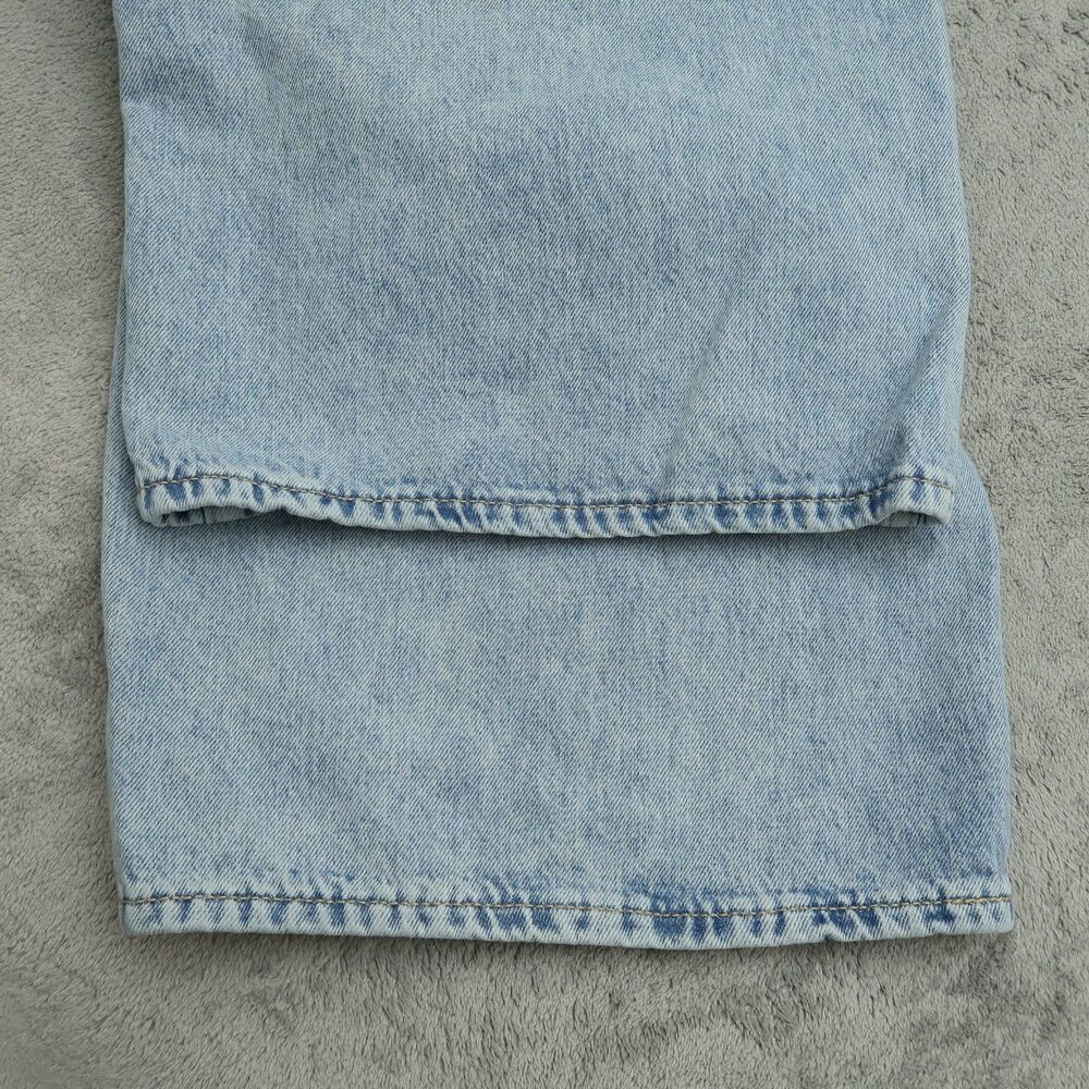 Old Navy Jeans Women's Size 8 High-Rise Baggy Wide-Leg Drapey Denim 28" Inseam - Picture 14 of 16